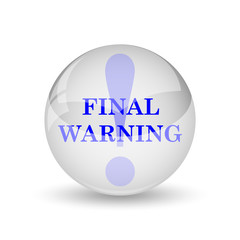 Final warning icon