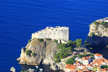 Cercles muraux Travaux détablissement Fort Lovrijenac in Dubrovnik 