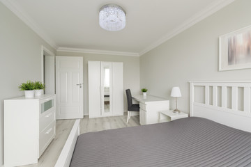 Sleeping and study area