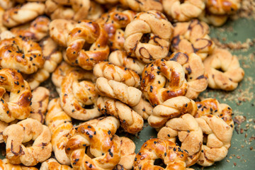 Salzgebäck - Tuzlu Kirabiye - gesalzene Cookies
