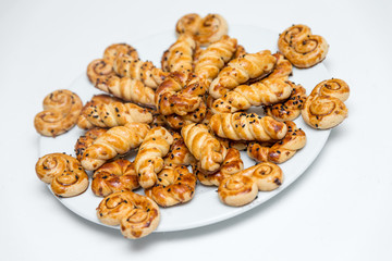 Salzgebäck - Tuzlu Kirabiye - gesalzene Cookies