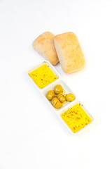 Verschiedene Vorspeisen