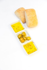 Verschiedene Vorspeisen