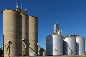 Silos on Blue Sky 2