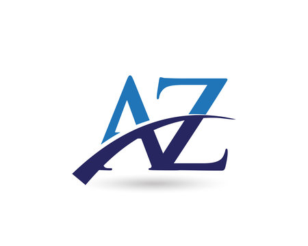 AZ Logo Letter Swoosh