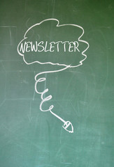 online newsletter sign on blackboard