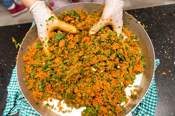 Zubereitung Türkischer Bulgursalat