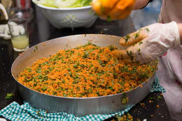 Türkischer Bulgursalat