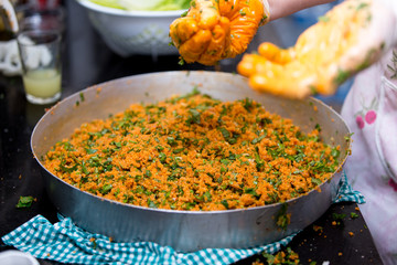 Türkischer Bulgursalat