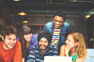 Diverse Architect People Group Working Concept