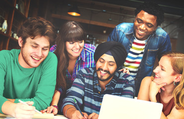 Diverse Architect People Group Working Concept