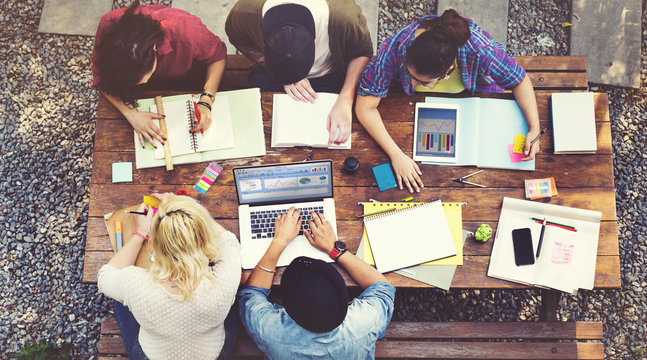 Diverse Architect People Group Working Concept - Powered by Adobe