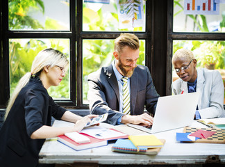 Business Meeting Conference Seminar Working Team Concept