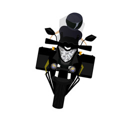 motorcycle vector