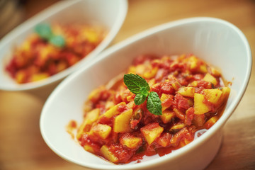Tomate Mango Salsa 2