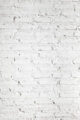 close up white brick wall in factory