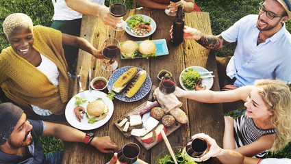 Friends Friendship Party Hanging out Concept