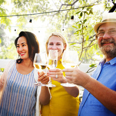 Friends Friendship Party Hanging out Concept