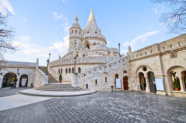 Fisherman's Bastion in Budapest, Hungary