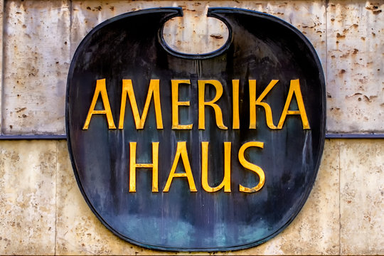 Amerika,Amerika Haus, bayerische. Kulturinstitution,Karolinenplatz