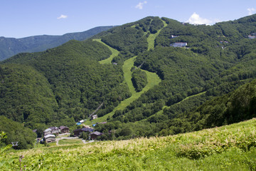 志賀高原の西館山