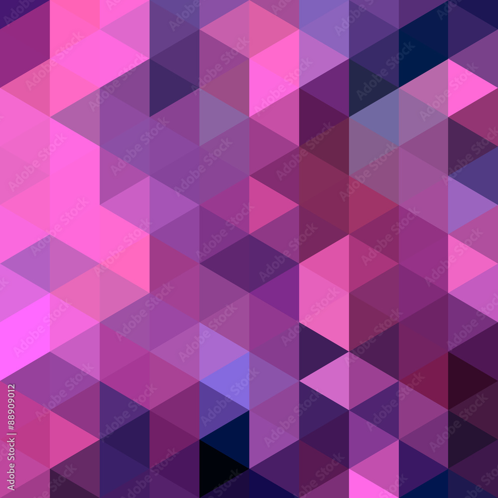 Poster geometric pattern. colorful abstract mosaic background