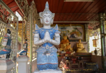 Plakat Old Buddhist temple in Thailand