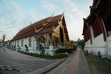 Obraz premium Old Buddhist temple in Thailand
