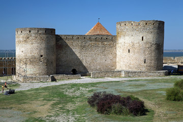 Fototapeta na wymiar Fortress Akkerman in Bilhorod-Dnistrovskyi, Ukraine