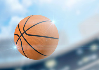 Ball Flying Through The Air