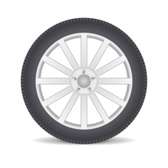 Obraz premium Car wheel