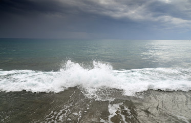 Wolken über dem Mittelmeer