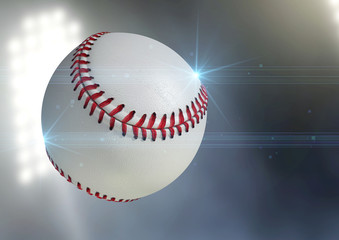 Ball Flying Through The Air