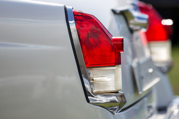 Retro car tail light