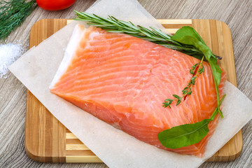 Salted salmon