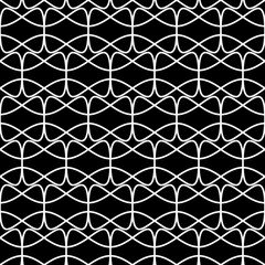 Fototapeta premium seamless geometric rounded shapes pattern