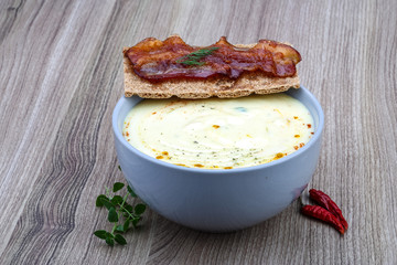 Cheese soup