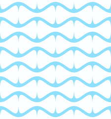 seamless geometric rounded shapes pattern