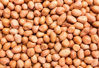 raw peanuts background