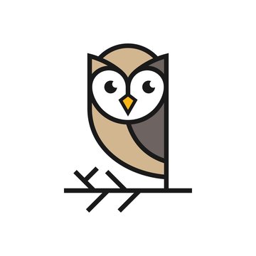 Owl Logo Template