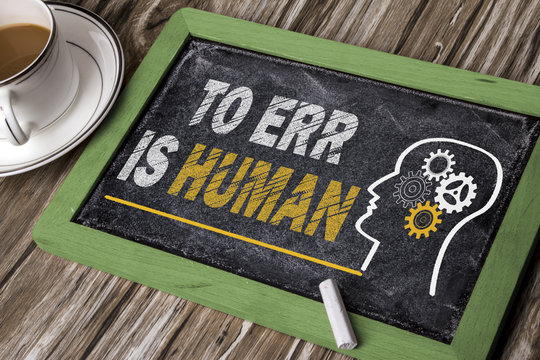 to err is human concept