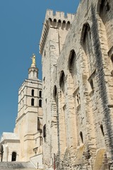 Fototapeta na wymiar Papstpalast von Avignon | Provence