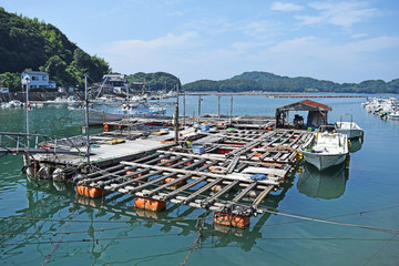 Aquaculture in Saikai National Park
