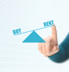 balance between rent and buy 