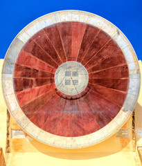 Astronomical instruments at Jantar Mantar observatory, Jaipur, I