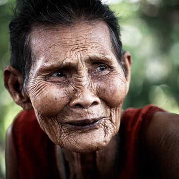 Old Asian Woman