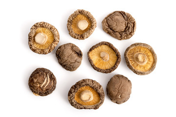 Getrocknete Shiitake-Pilze