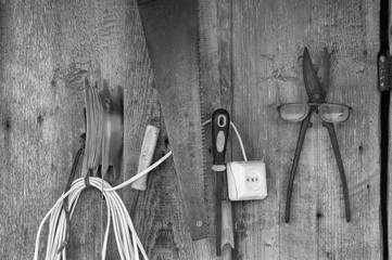 Tools On A Wall