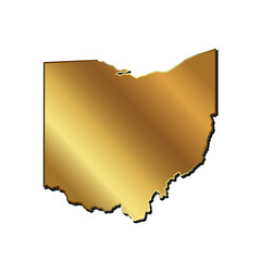 Ohio gold map logo