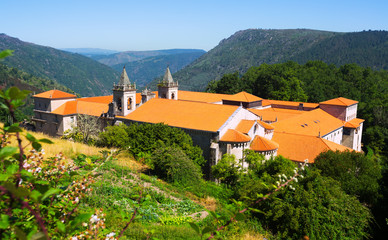 Fototapeta na wymiar General view of Monastery of San Esteban